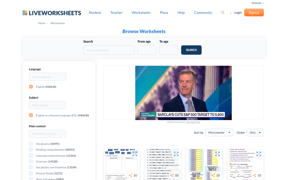 Visit website for Free Worksheets for Practice